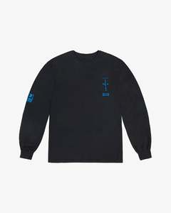 Travis Scott: Cactus Jack by Travis Scott CJ Portal Long-Sleeve T-Shirt Black