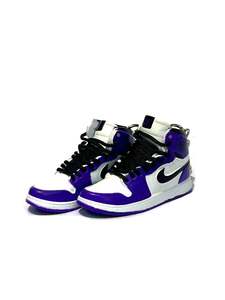 Sneaker Inspired Keychains Court Purple High