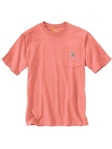 Carhartt Pocket Tee Haze Coral