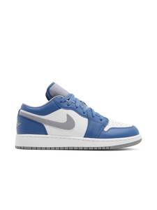 Jordan 1 Low: Nike Air Jordan 1 Low True Blue (GS)