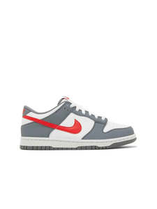Nike Dunk: Nike Dunk Low Next Nature Smoke Grey Light Crimson (GS)