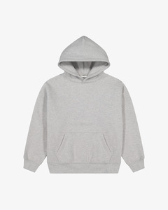 Apparel: Panelled Hoodie Heather Grey