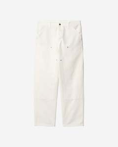 Apparel: Carhartt WIP Double Knee Pant Rinsed Wax