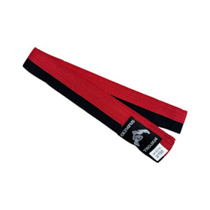 Belts: Red & Black Karate Belts