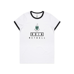 Huia Netball: HUIA NETBALL RETRO TEE
