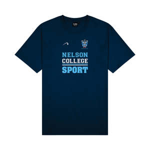 Nelson College: NELSON COLLEGE COTTON SPORT TEE