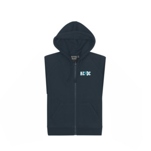 KCDC SLEEVELESS ZIP HOODIE