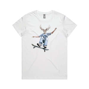 Mandy Preston: MANDY PRESTON SKATER DEER TEE