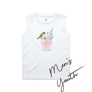 MANDY PRESTON PINK GIN SINGLET