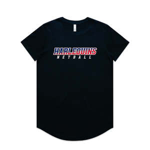 Harlequins Netball: HARLEQUINS NETBALL PRINTED TEE