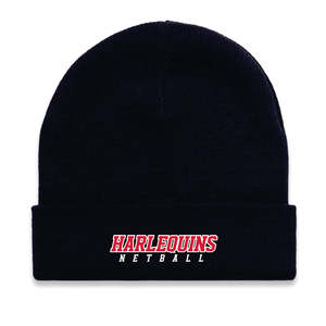 HARLEQUINS NETBALL BEANIE