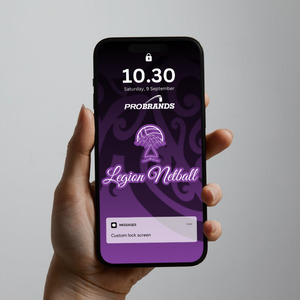 LEGION NETBALL PHONE WALLPAPER