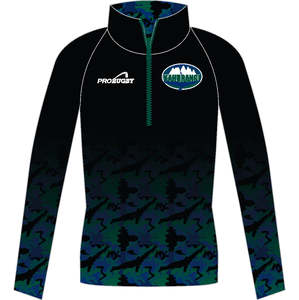 KAHURANGI 1/4 ZIP TEE