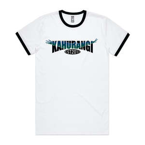 KAHURANGI WHITE MERCHANDISE TEE