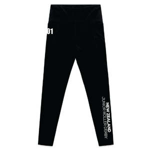 Nz Junior Roller Derby: NZ JUNIOR ROLLER DERBY LEGGINGS