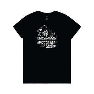 NZ JUNIOR ROLLER DERBY SUPPORTERS TEE