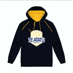 Te Atatu Netball: TE ATATU NETBALL PRINTED HOODIE