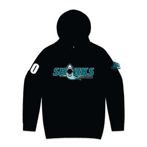 Sharks Volleyball: SHARKS VOLLEYBALL HOODIE - SHARK LOGO