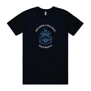 Nelson College Old Boys: NCOB HERITAGE CREST TEE