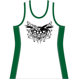 DEAD END DERBY WHITE REVERSIBLE SINGLET