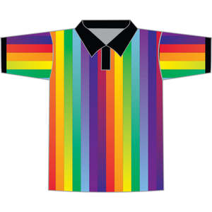 Rainbow Roller Derby: RAINBOW ROLLER DERBY REFEREE POLO