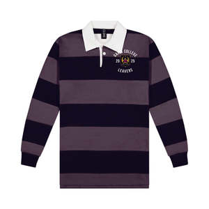 GARIN COLLEGE LEAVERS STRIPED RUGBY JERSEY