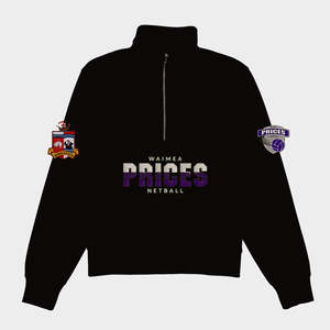 Prices Netball: WAIMEA PRICES NETBALL QUARTER ZIP