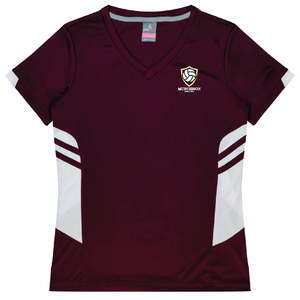 All: MURCHISON NETBALL MERCH V-NECK TEE