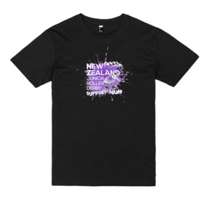 NZ JUNIOR ROLLER DERBY SUPPORTERS TEE