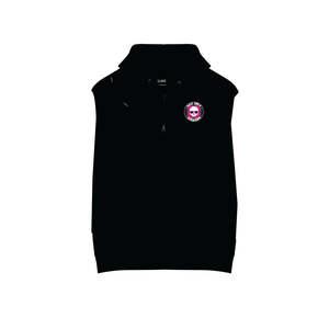 BAY CITY ROLLERS MERCH SLEEVELESS ZIP HOODIE