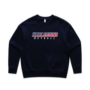 HARLEQUINS NETBALL PRINTED SWEATSHIRT