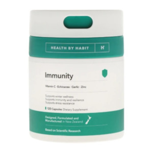 Health By Habit Immunity 120 Capsules - Probuilder