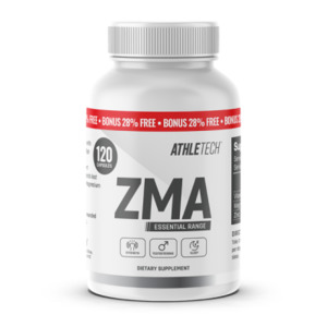 Products: Athletech ZMA 120 Capsules Recovery & Sleep Aid ProBuilder