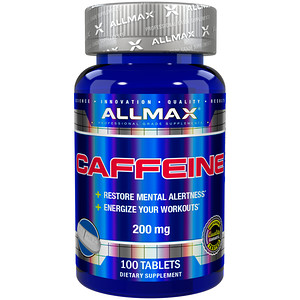 Products: Allmax Caffeine Caps Caffeine Tablets Probuilder