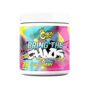 Products: Chaos Crew Bring The Chaos Preworkout Chaos Crew Workout Probuilder