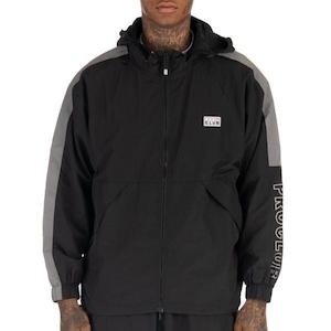 Pro Club Full Court Windbreaker Jacket BLACK