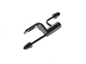 Rear Brake Tee - Black. Fits Softail 2007-2010 - Goodridge