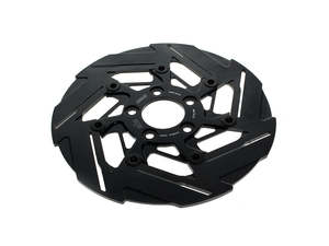 11.5in. Rear 7-Spoke Disc Rotor - Black Band & Black Carrier. Fits Big Twin 2000&hellip;