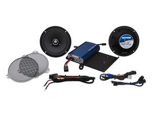 Hogtunes G4, 225 Watt Amp x 2 Speaker Kit. Fits Street Glide & Ultra 2014-2023 -&hellip;