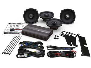Hogtunes, 400 Watt Amp x 4 Speaker Kit. Fits Ultra Classic 1998-2013 & Tri Glide&hellip;