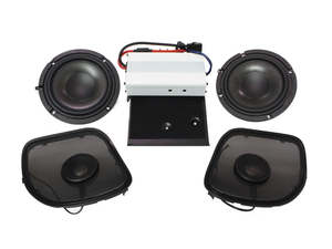 Wild Boar, 400 Watt Amp x 2 Speaker Kit. Fits Road Glide 2015-2023 - Hog Tunes Audio