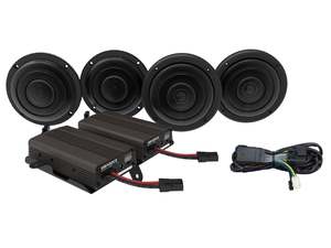 Wild Boar, 600 Watt Amp x 4 Speaker Kit. Fits Limited Ultra Classic, Ultra Class&hellip;