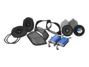 450 Watt Amp x 4 Speaker Kit & Saddlebag Lid Retro Cut In Kit. Fits Street Glide&hellip;