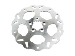 11.5in. Rear Solid Mount Wave Disc Rotor. Fits Big Twin & Sportster 1984-1999. - Gbrakes