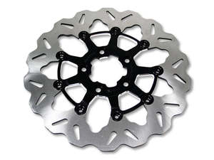 11.8in. Rear Floating Wave Disc Rotor with Contrast Cut Carrier. Fits Touring 20&hellip;