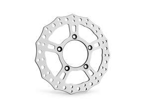 Brake Disc Rotors Rear: 11.8in. Rear Jagged Disc Rotor. Fits V-Rod 2006-2017 - Arlen Ness