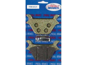 Gold-Plus Brake Pads. Fits Rear on Sportster 1987-1999 & Big Twin 1987-1999. - L&hellip;