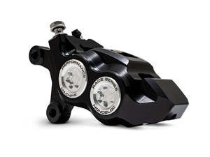 Left Hand Front 4 Piston Race Series Caliper - Black & Chrome. Fits Softail 2015&hellip;