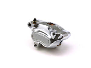 OEM Style 4 Piston Front Left Brake Caliper - Chrome. Fits Softail 2008-2014 & D&hellip;