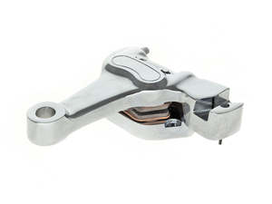 Right Hand Rear 4 Piston Caliper & Mounting Bracket - Chrome. Fits Softail 1987-&hellip;